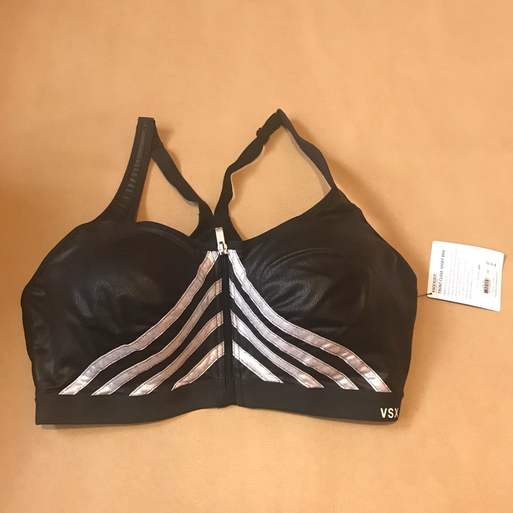 NWT - VSX Black Sports Bra